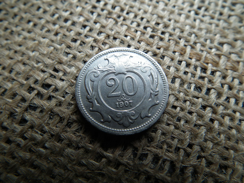 20 heller 1907 