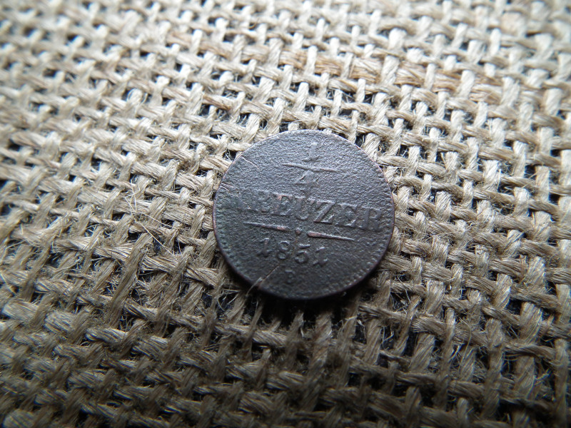 1/4 krajcár 1851 B 
