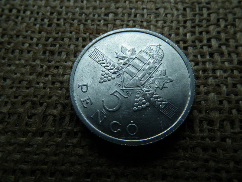 5 pengő 1945
