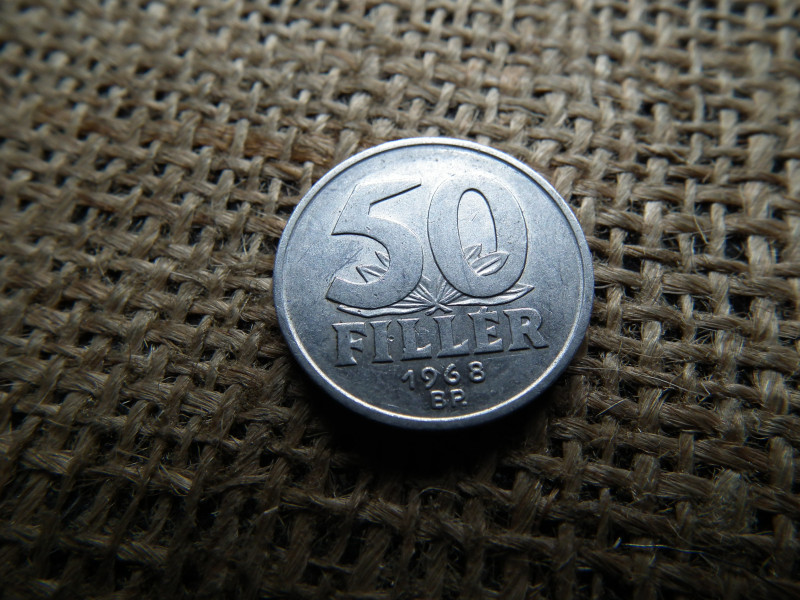 50 fillér 1968