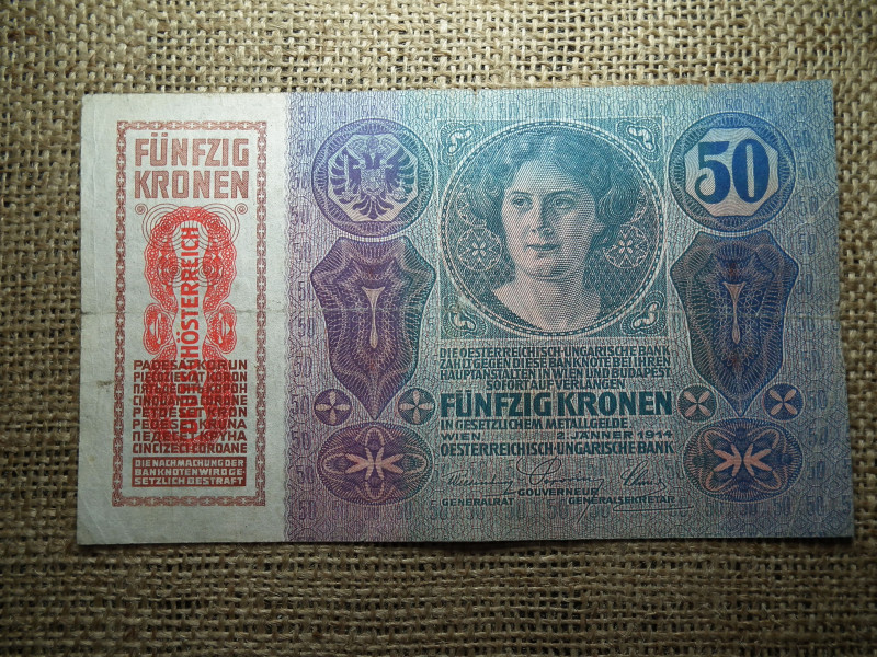 50 korona 1914 DÖ 