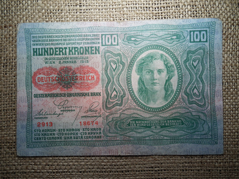 100 korona 1912 DÖ