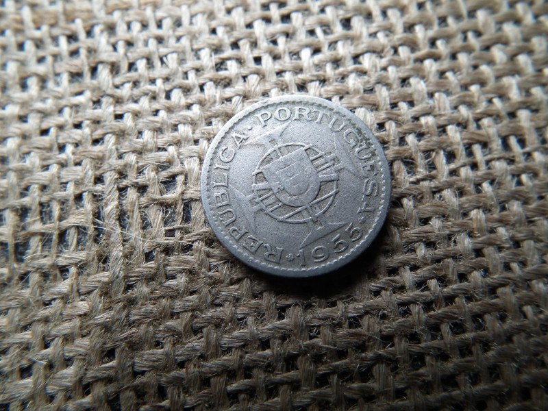 Mozambik , 2,50 escudos 1955