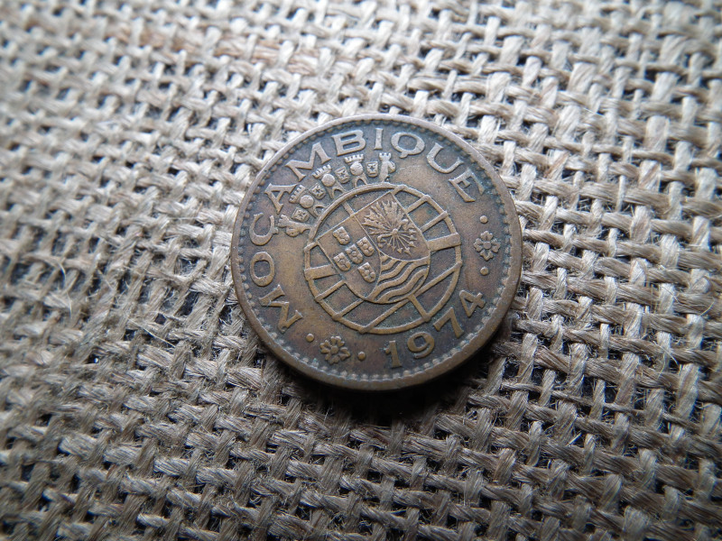 Mozambik , 1 escudo 1974 