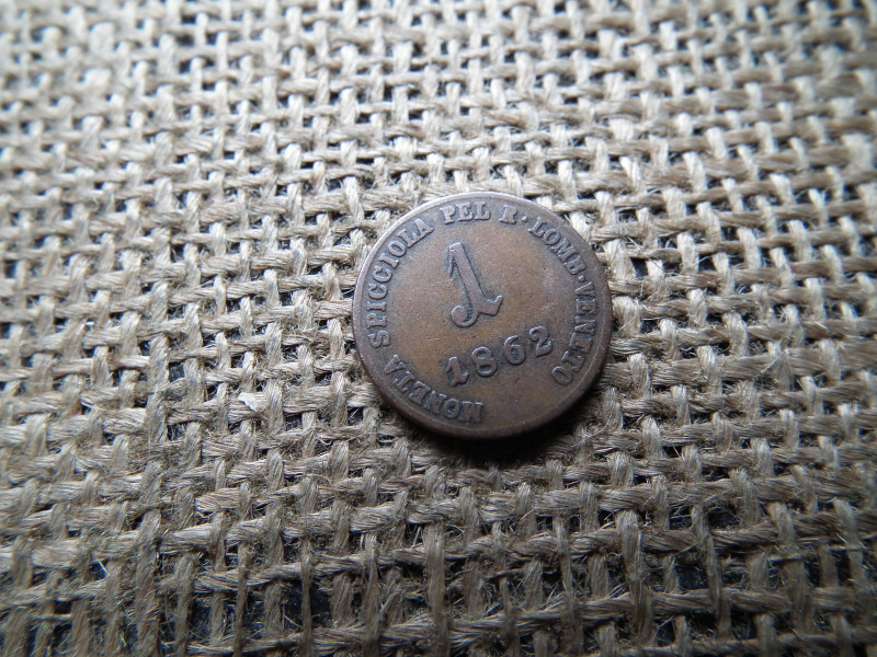 1 soldo 1862 V 