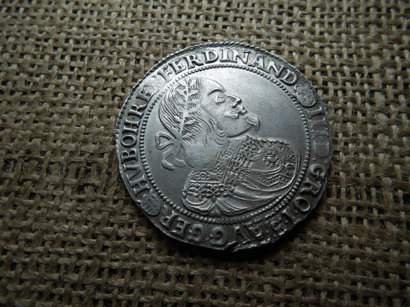 III. Ferdinánd ezüst tallér 1655 KB , nagyon szép ! 1637-1657