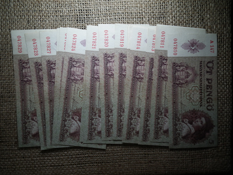5 pengő 1939 , hajtatlan, a UNC ! Ár / db , több db esetén sorszámkövető ! 