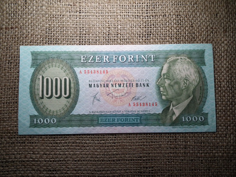 1000 forint 1983 A , nagyon szép 