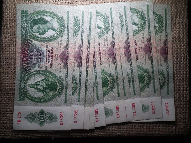 10 pengő 1936 . csillagos , ritka ! Ár / db , több darab esetén sorszámkövetőben megy ! 