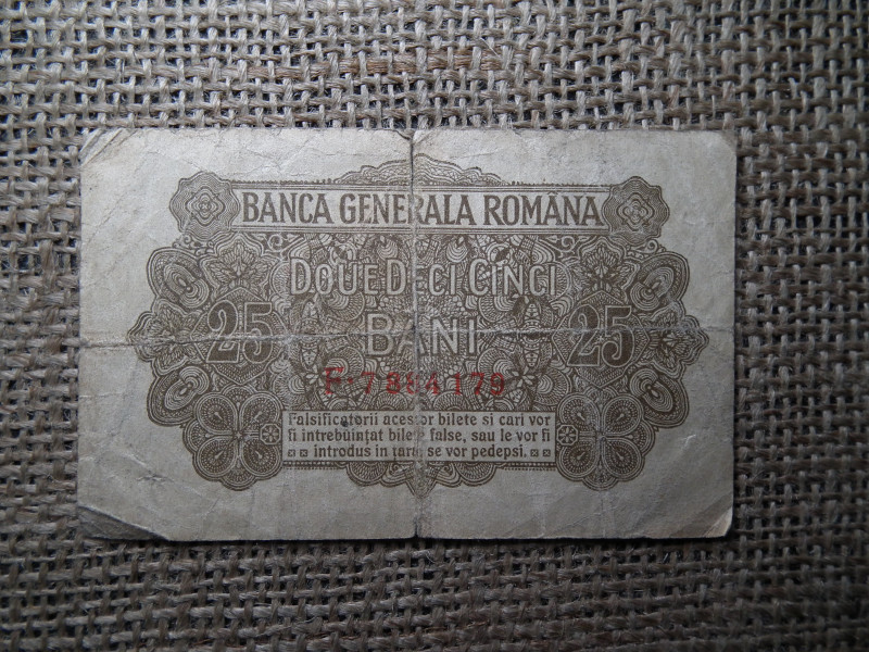 Románia 25 bani 1917 