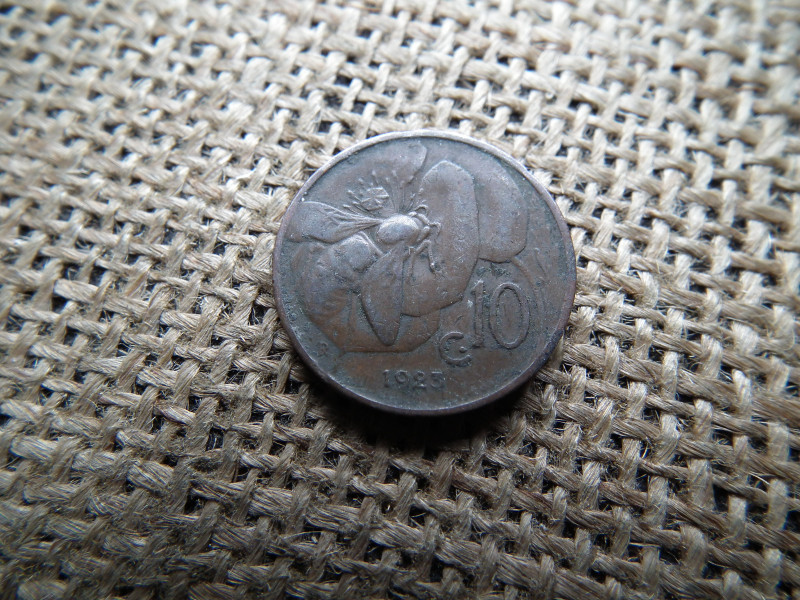 Olaszország 10 Centesimi 1923 – Victor Emmanuel III