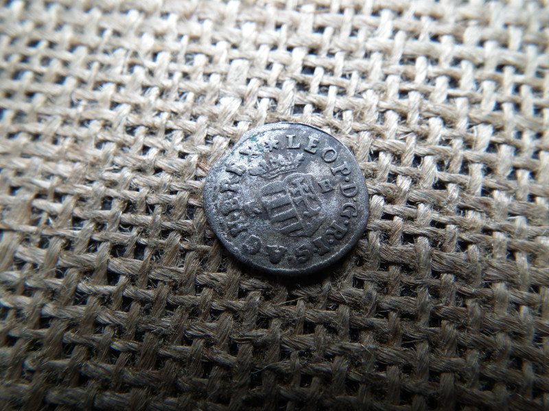 Lipót , ezüst duarius 1703 KB , PH