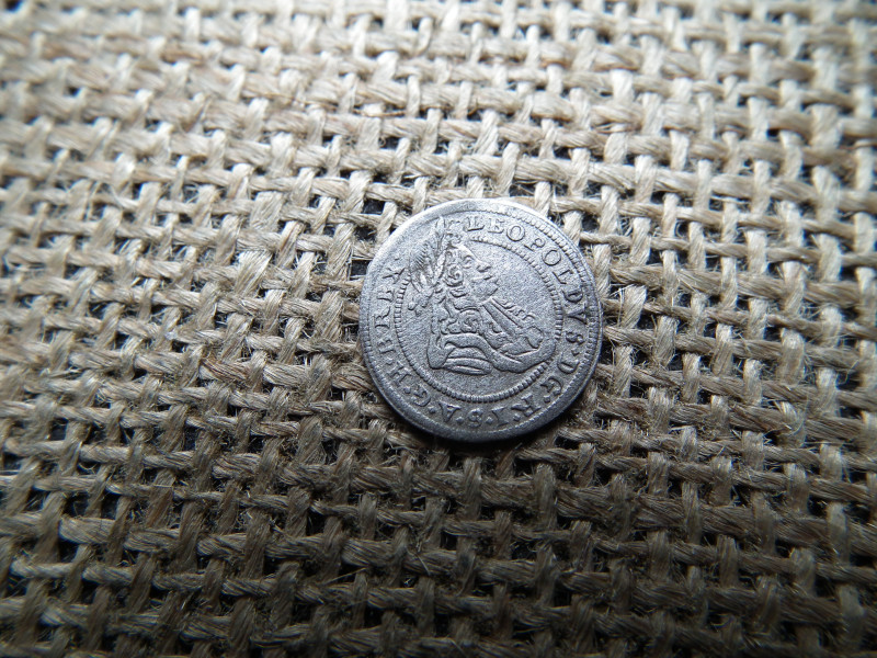 Lipót , ezüst 1 krajcár 1698 CB , extra