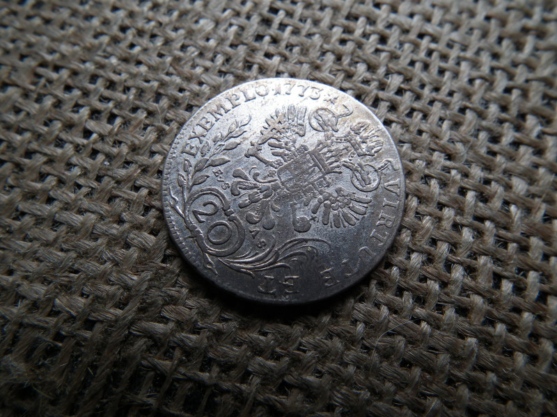 II. József ezüst 20 krajcár 1773 ! Ritkább