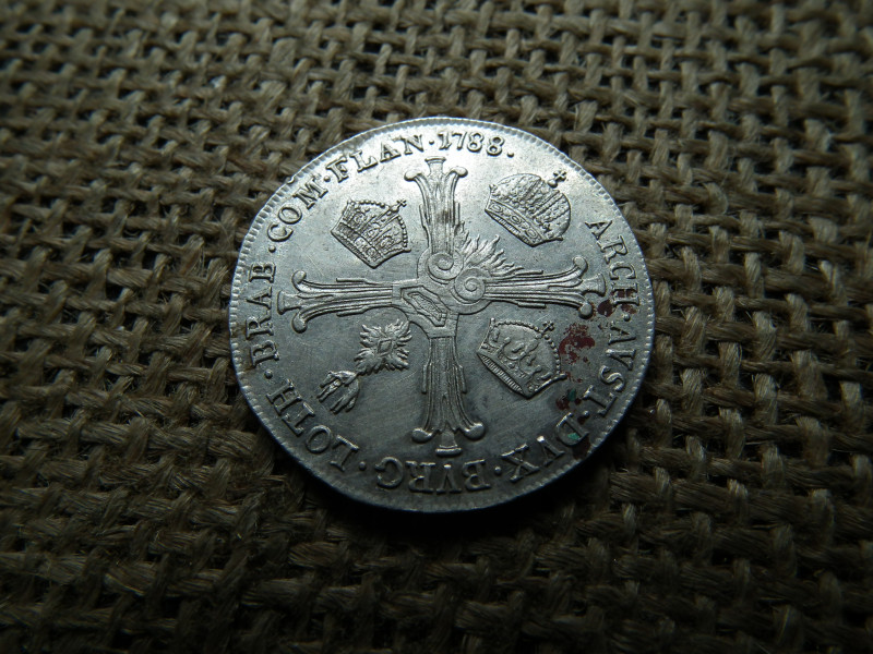 EZÜST II. JÓZSEF 1/4 TALLÉR 1788 A , EXTRA SZÉP, VERDEFÉNY