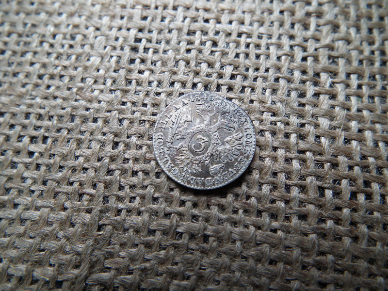 V. Ferdinánd ezüst 3 krajcár 1845 A