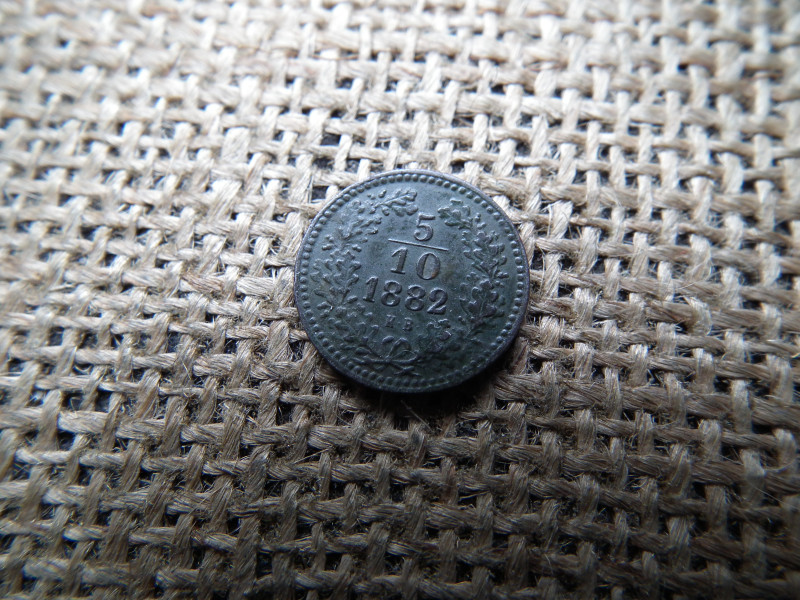 5/10 krajcár 1882 KB