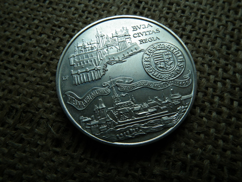 Ezüst 500 forint 1990 , BU