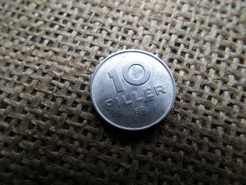 10 fillér 1969 , nagy nullás , így ritka