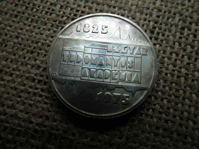 Ezüst 200 forint 1975 MTA