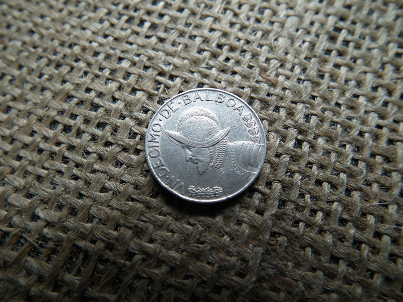 Panama , ezüst 1/10 Balboa 1962 
