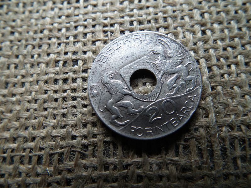 Magyarország , BSZKRT 20 forintbárca 1946 - 1949 