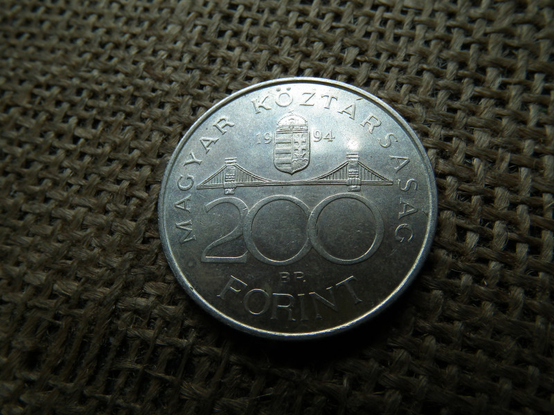 Ezüst 200 forint 1994