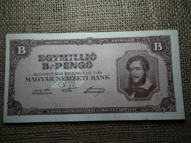Egymillió B.-pengő 1946 