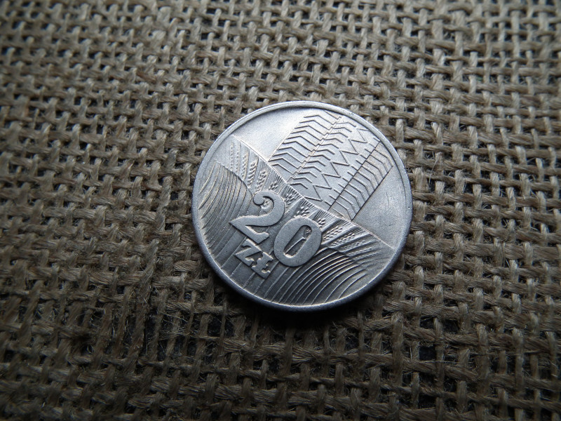 Lengyelország 20 Zlotys 1973 , Zloty ,