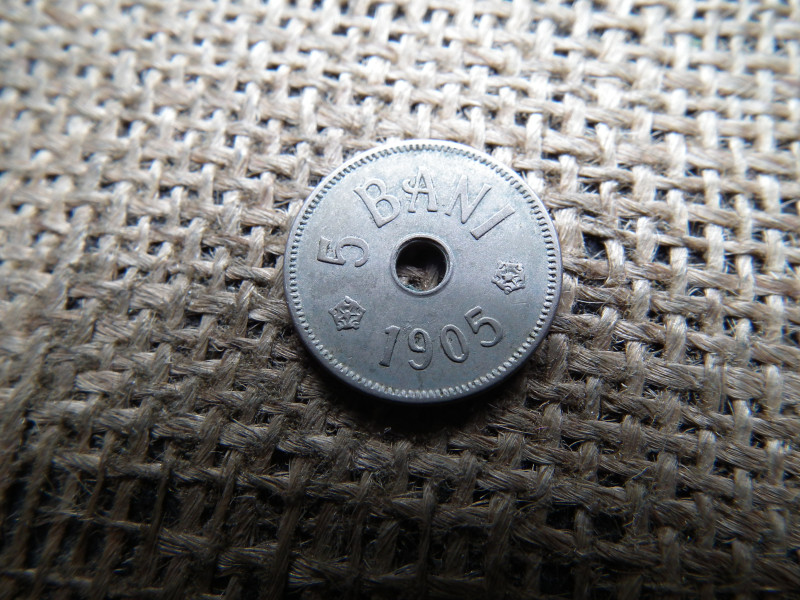 Románia 5 bani 1905