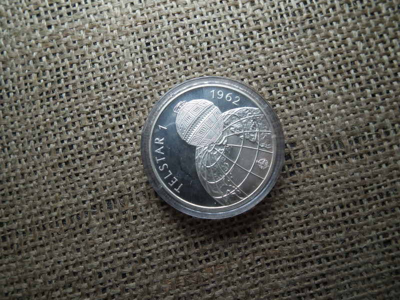 TELSTAR 1 1962 ezüst 500 Forint 1992 PP