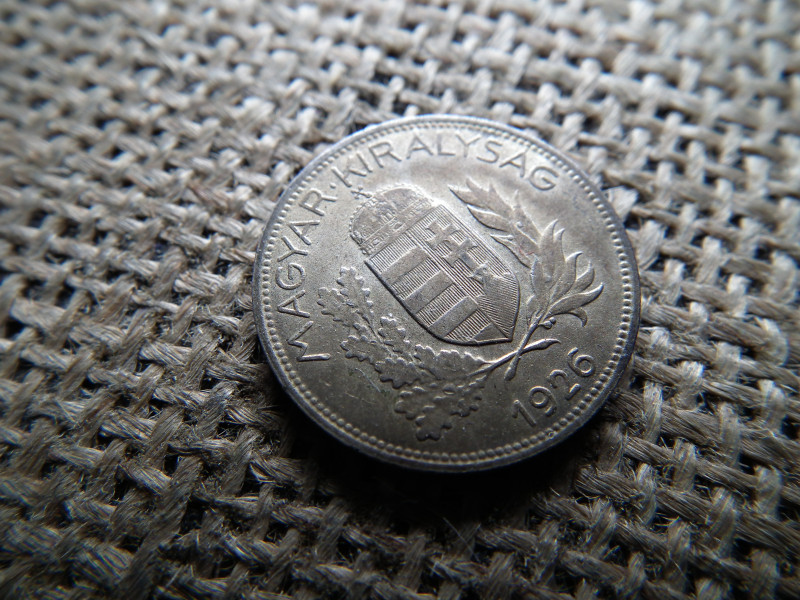 Ezüst 1 pengő 1926 , szép patinás 