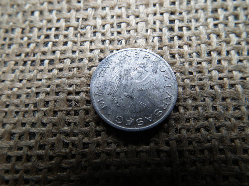 10 fillér 1950 alu . MNK ! R !