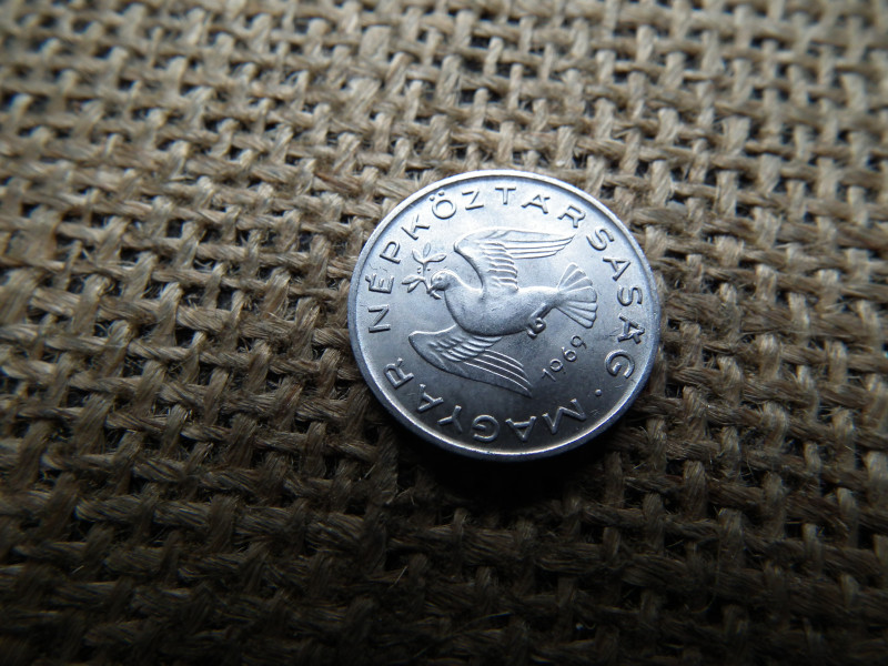 10 fillér 1969 , extra