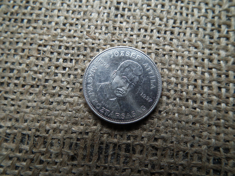 10 forint 2005 József Attila BU  , ritka 