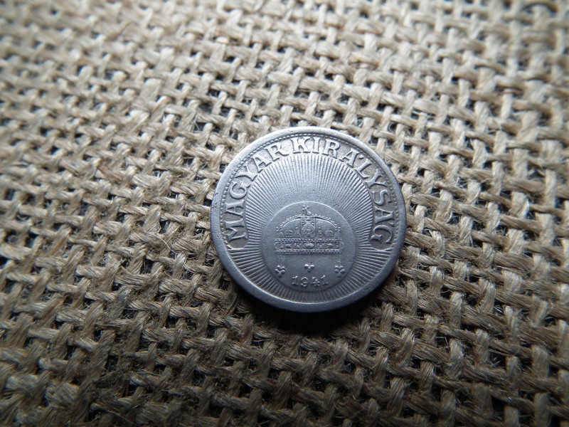 10 fillér 1941 , vas 