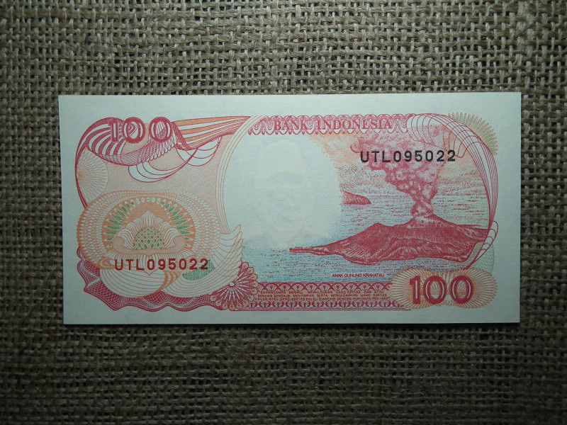 Indonézia 100 rupiah 1992 unc , A1
