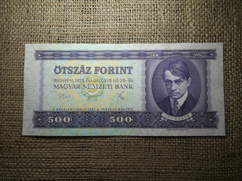 500 forint 1975 , extra