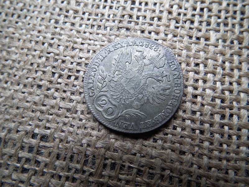 Ezüst 20 krajcár 1828 A 