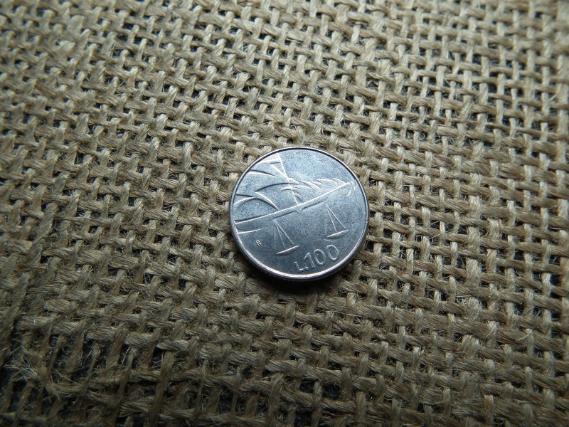 San Marino 100 lire 1990 , líra 