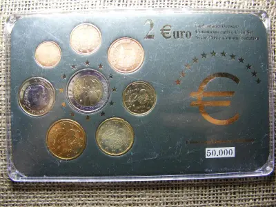 Euró forgalmi érme, limitált tokos sorozat