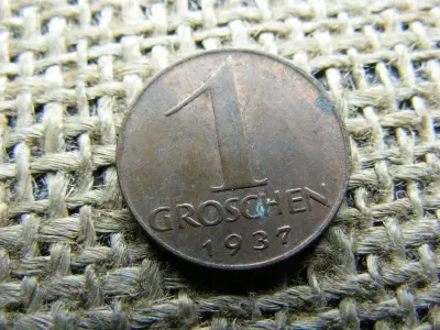 1 groschen, 1937, Németország