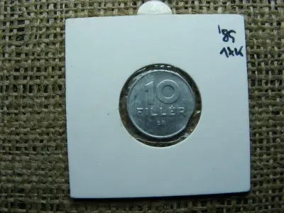 10 fillér 1985, Verdehibás, Kicsípett