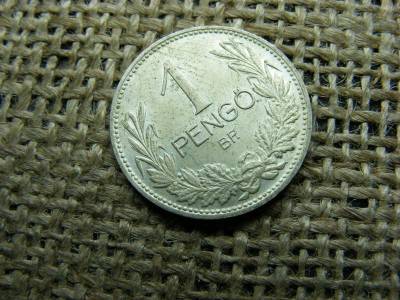 Ezüst 1 pengő, 1937, extra