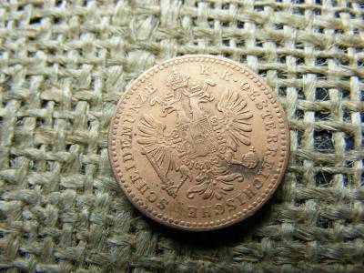 1 Krajcár 1860 B, Ferenc József-kori érme
