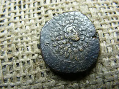 Ókori Görögország VI. Mithridatész bronz érme, Kr.e. 100 körül