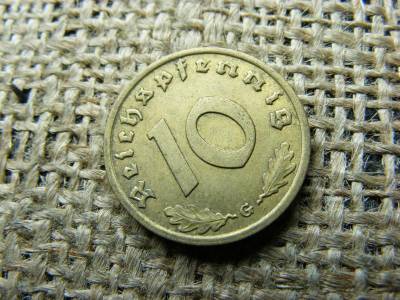 Birodalmi 10 pfennig, 1939 G