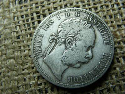 Ezüst 1 florin , 1872