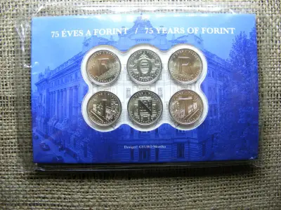 2021 75 éves a Forint emlékérme, bliszter
