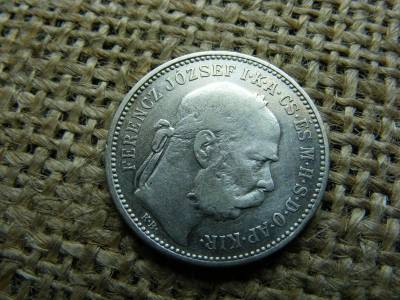 Ezüst 1 korona, 1892, KB